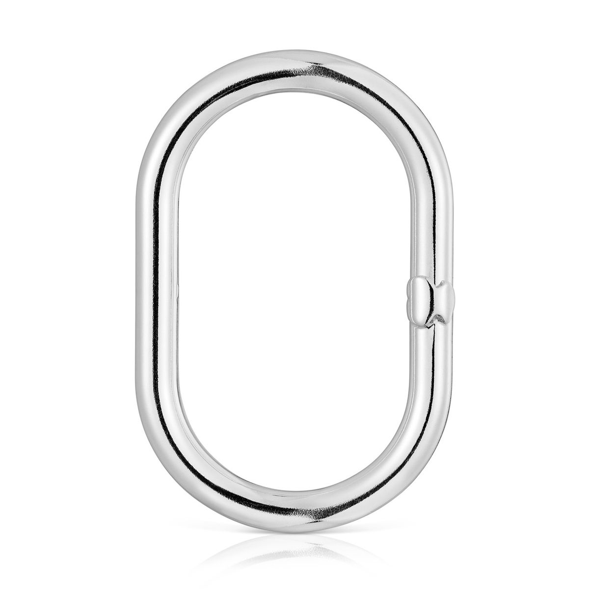 TOUS - Anilla de Plata 45 mm Hold Oval Mujer Tous