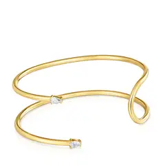 TOUS - Pulsera Esclava con Baño de Oro 18 Kt Lgd Mujer