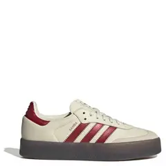 ADIDAS ORIGINALS - Sambae Zapatilla Urbana Mujer Cuero Blanco