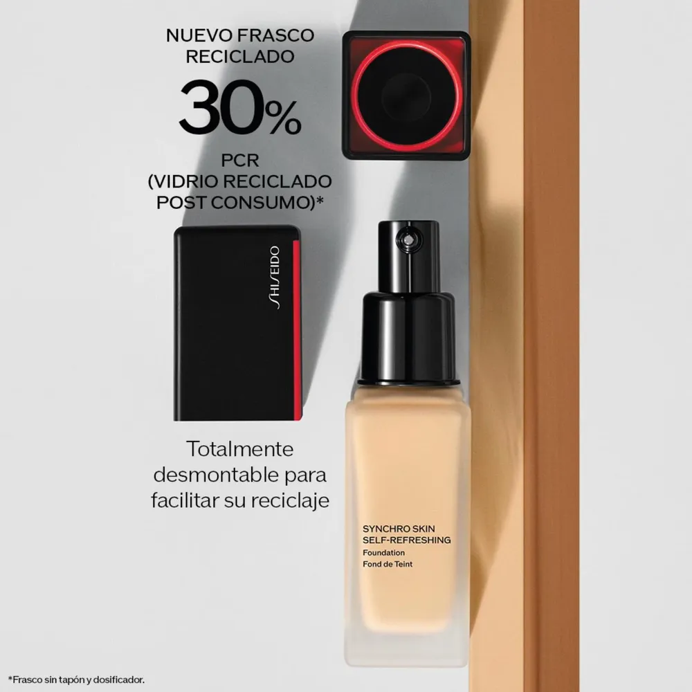 Shiseido Synchro Skin Self-Refreshing Foundation 360 Citrine, foto 4