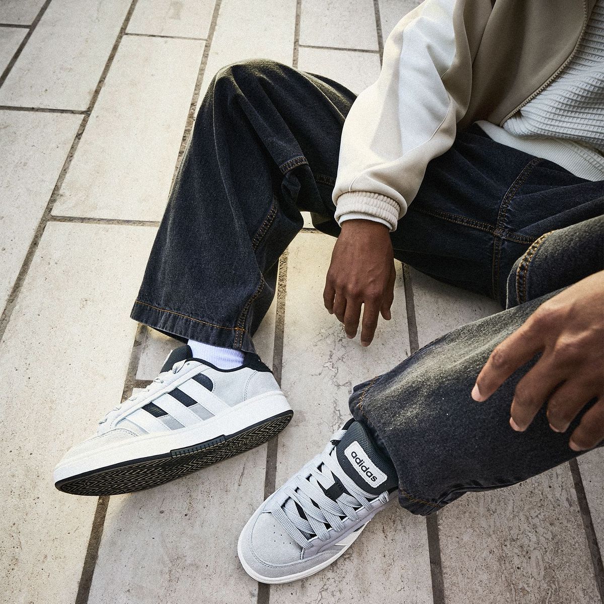 ADIDAS - Gc Alpha Sk8 Zapatilla Urbana Hombre Cuero Gris Adidas