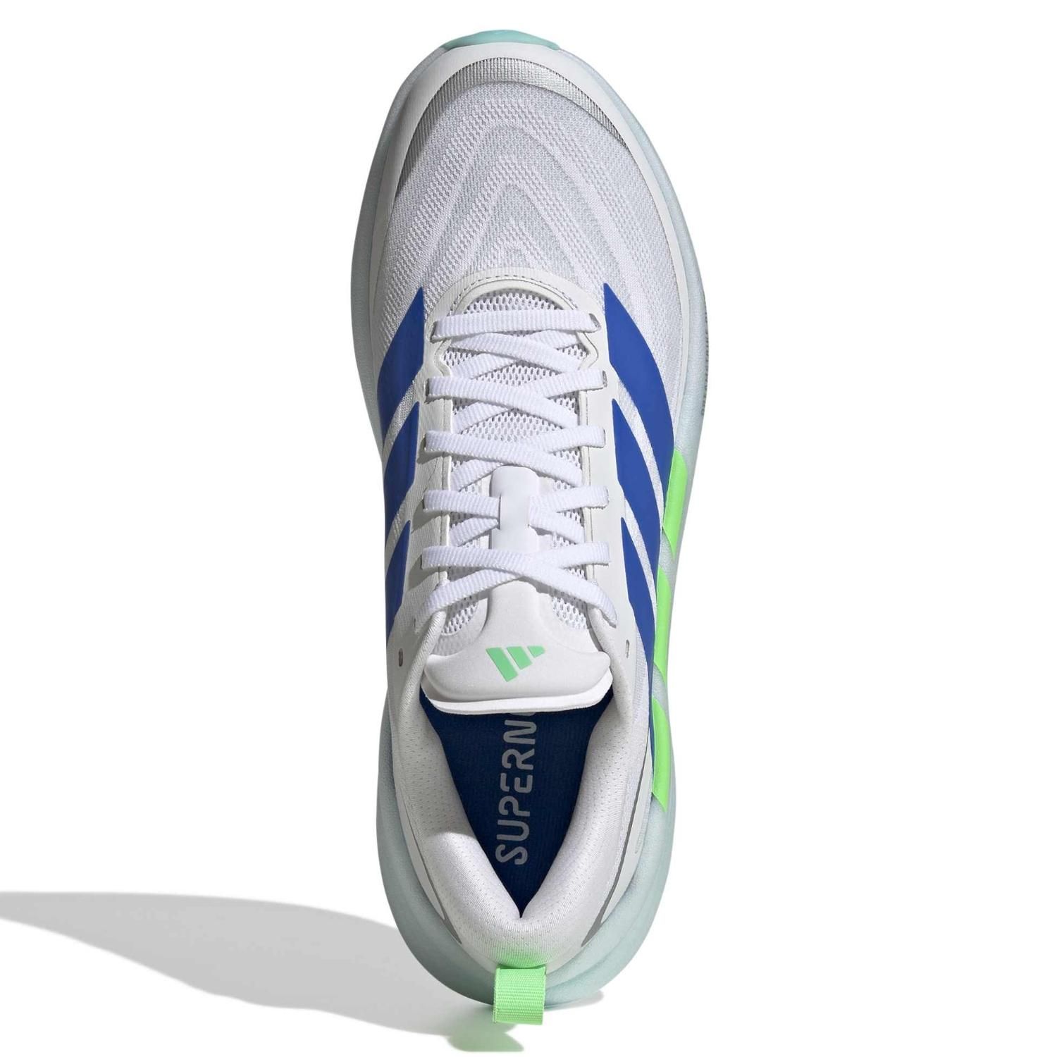 260mm Supernova adidas ホワイト/グリーン/ブルー Adidas Blanco Hombre Running Zapatilla Glide Supernova ADIDAS ウォーキング・ランニングウェア