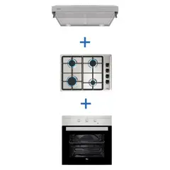 TEKA - Combo Encimera Campana Inox