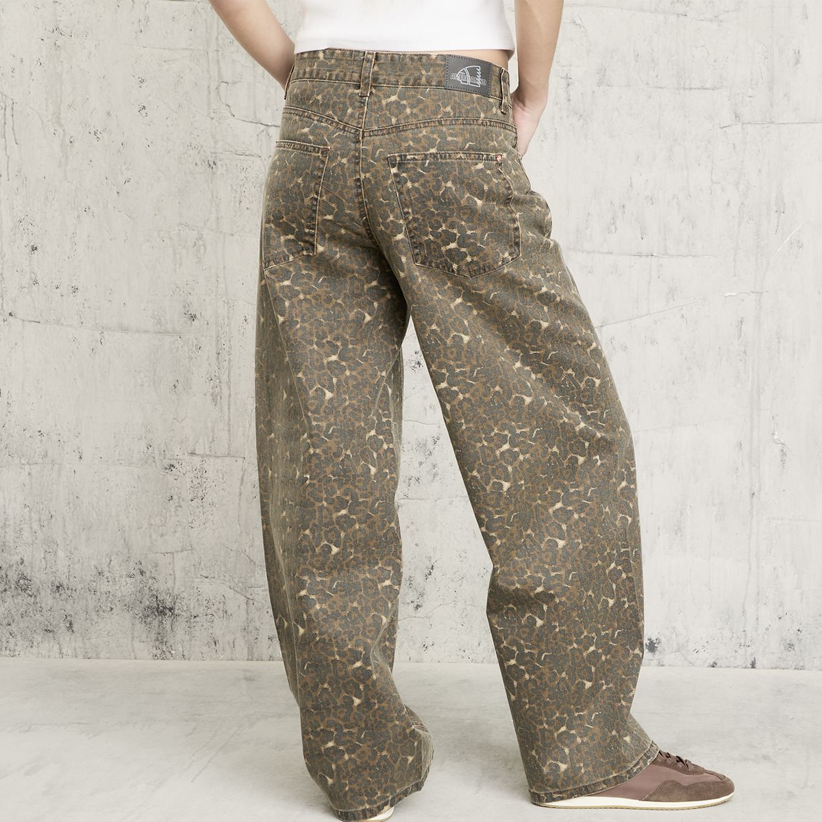 AMERICANINO - Jeans Balloon Tiro Medio Mujer Americanino