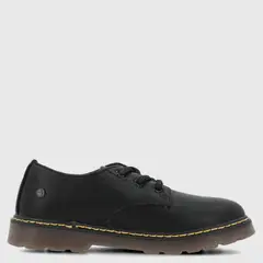 HUSH PUPPIES - Zapato Escolar Niña Cuero Negro (28 A 34) Ninna