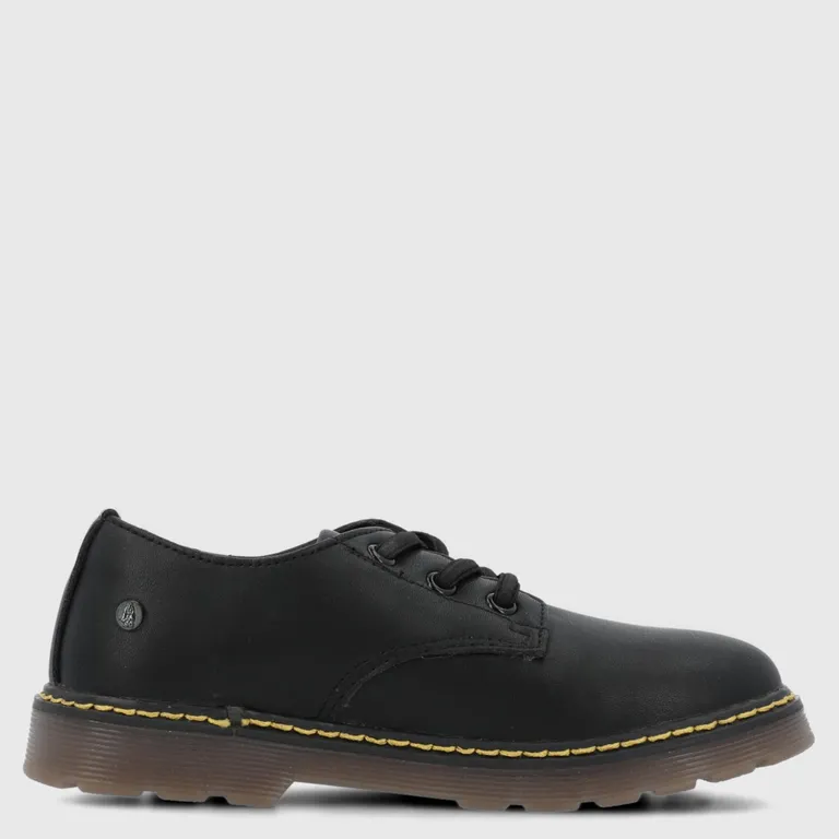 Ninna Zapato Escolar Niña Cuero Negro (28 a 34)