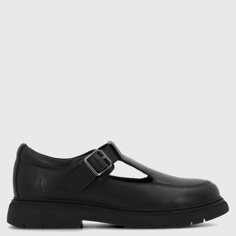 HUSH PUPPIES Zapato Escolar Niña Cuero Negro (35 A 40) Guillermina Ludovi