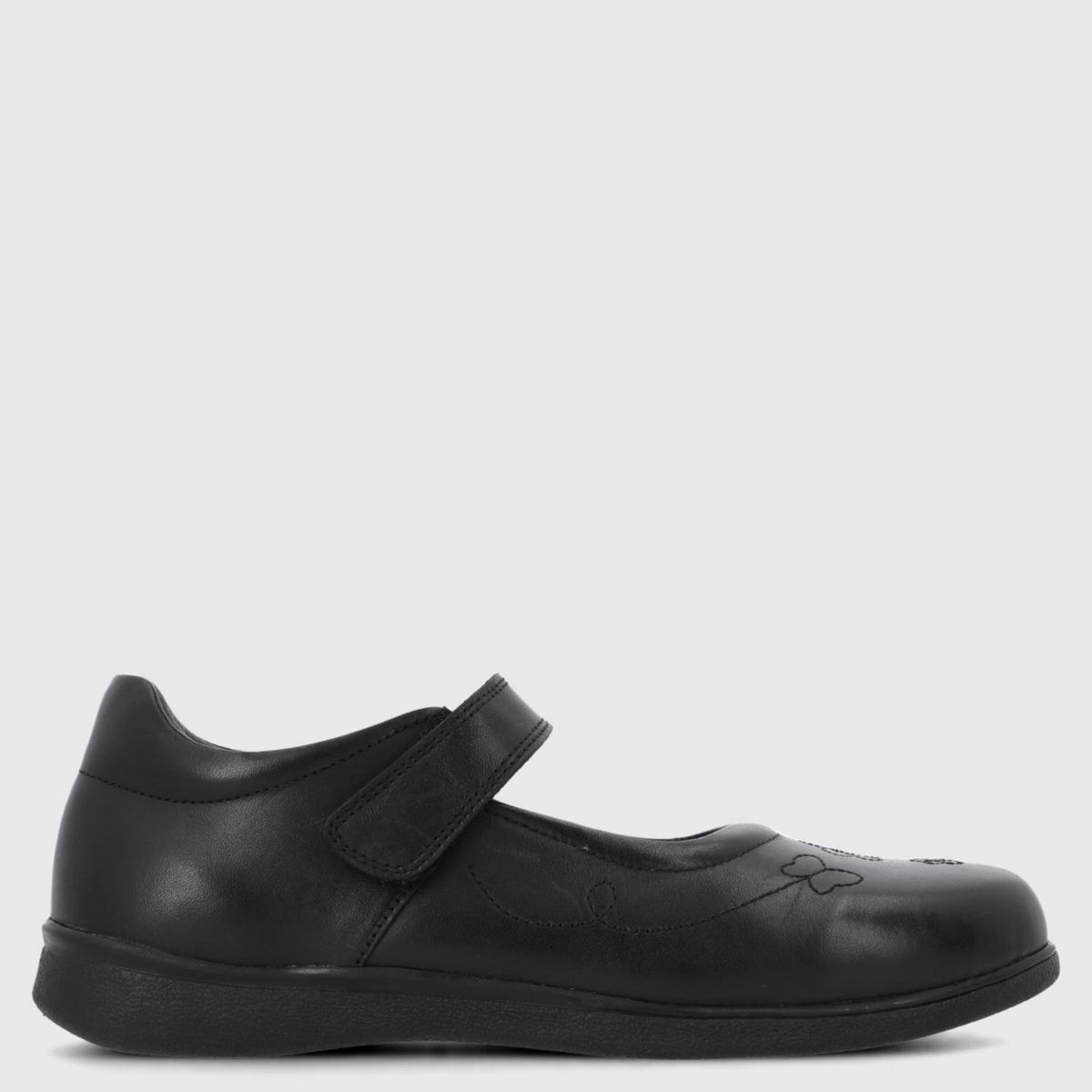 HUSH PUPPIES - Zapato Escolar Niña Cuero Negro (30 A 34) Guillermina Georgi Hush Puppies
