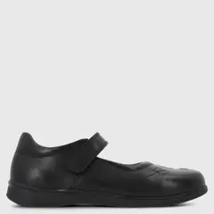 HUSH PUPPIES - Zapato Escolar Niña Cuero Negro (30 A 34) Guillermina Georgi