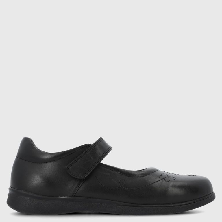 HUSH PUPPIES Zapato Escolar Niña Cuero Negro (30 A 34) Guillermina Georgi