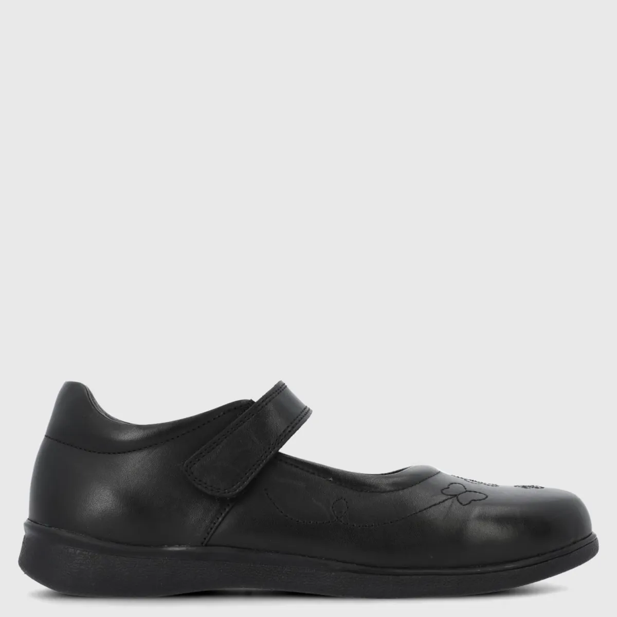 HUSH PUPPIES - Zapato Escolar Niña Cuero Negro (30 A 34) Guillermina Georgi Hush Puppies