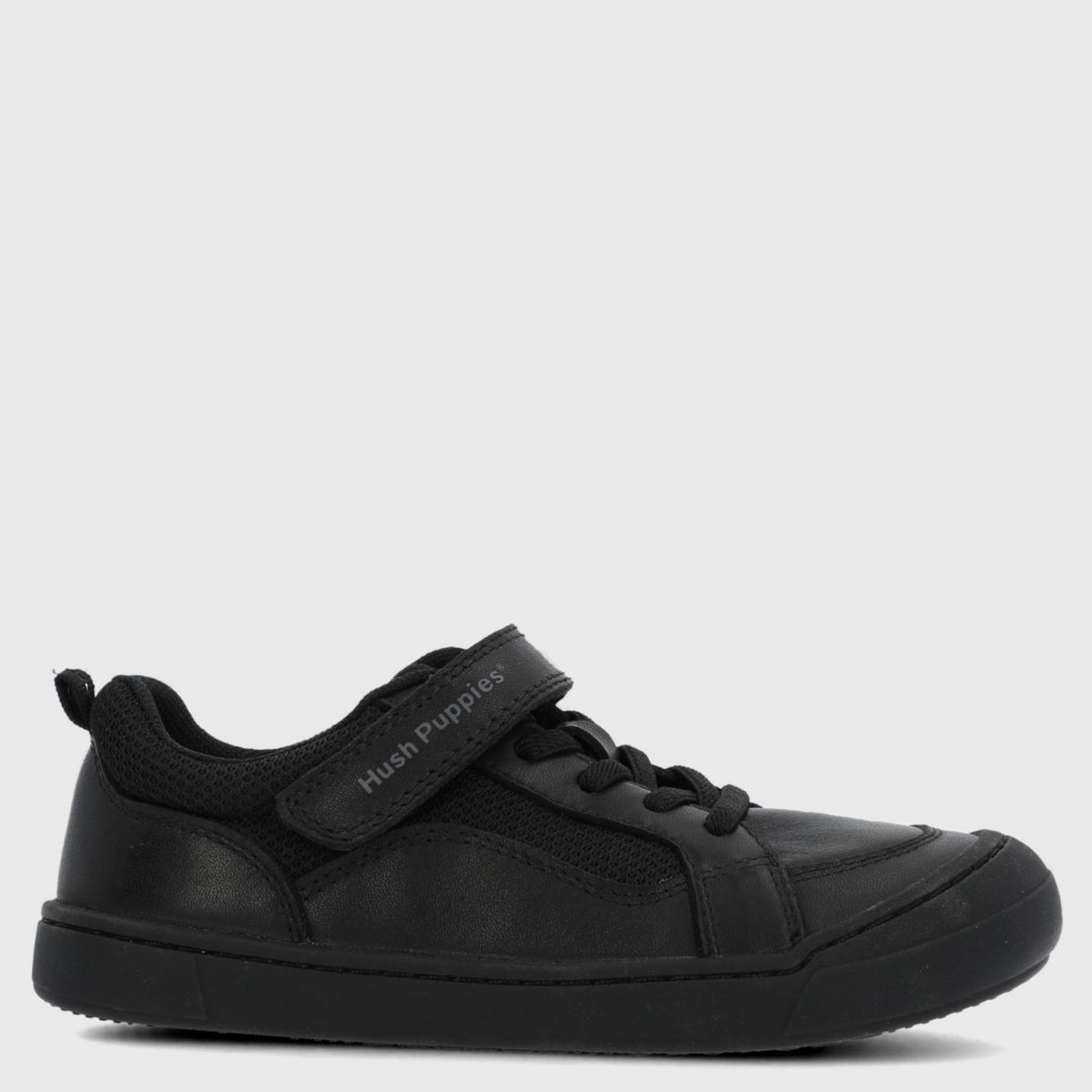 HUSH PUPPIES - Zapatilla Escolar Niña Cuero Negro (26 A 29) Flexu Hush Puppies