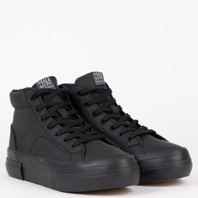 Imagen 2 del producto Zapatilla Escolar Niña Cuero Negro