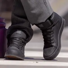 MAUI AND SONS - Zapatilla Escolar Niño Negro (39 a 44)