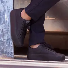 MAUI AND SONS - Zapatilla Escolar Mujer Negro