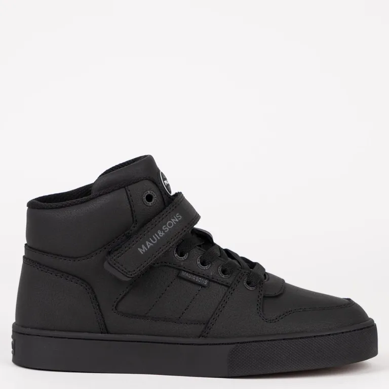 Zapatilla Escolar Niño Cuero Negro (29 a 34)