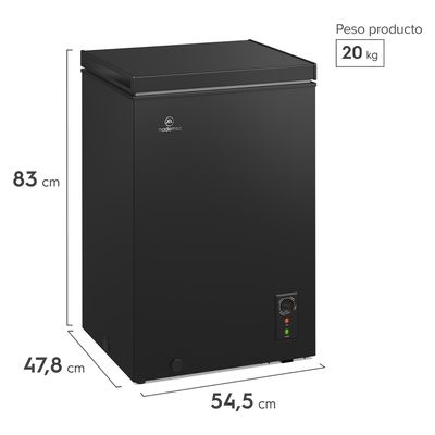 Imagen 2 del producto Freezer H100B 97 Lt