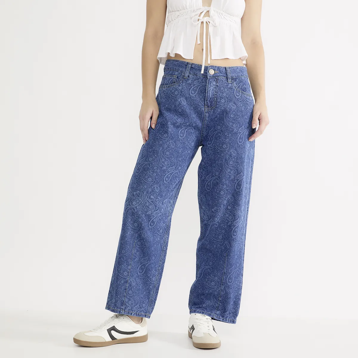 SYBILLA - Jeans Balloon Mujer Sybilla