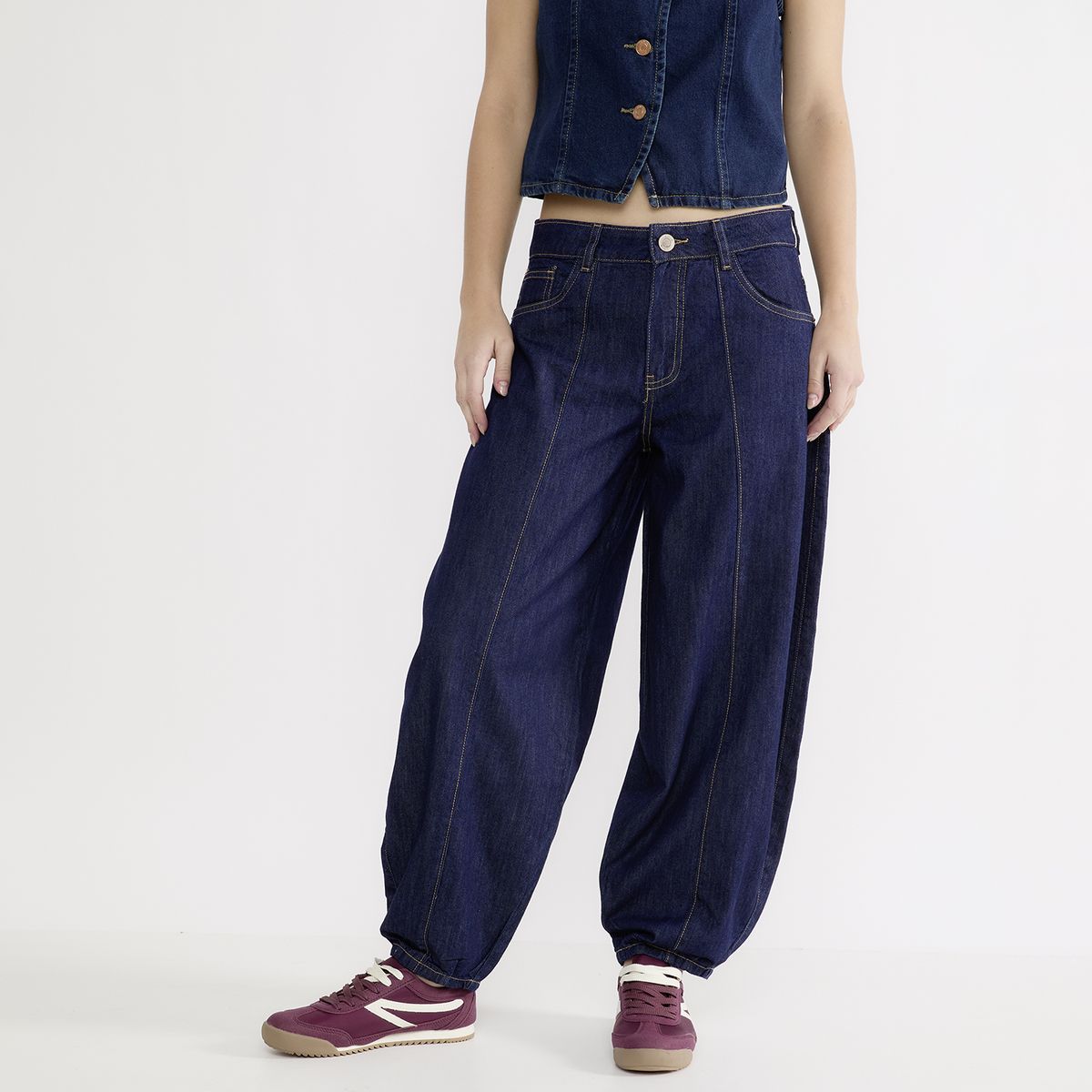 SYBILLA - Jeans Balloon Mujer Sybilla