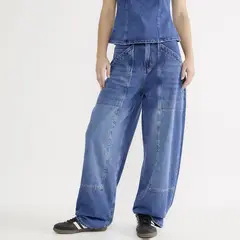 SYBILLA - Jeans Balloon Mujer