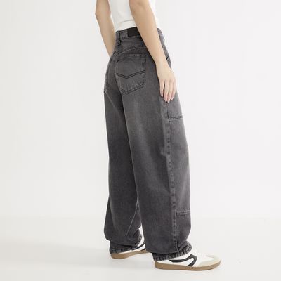 Imagen 2 del producto Jeans Balloon Tiro Medio Mujer