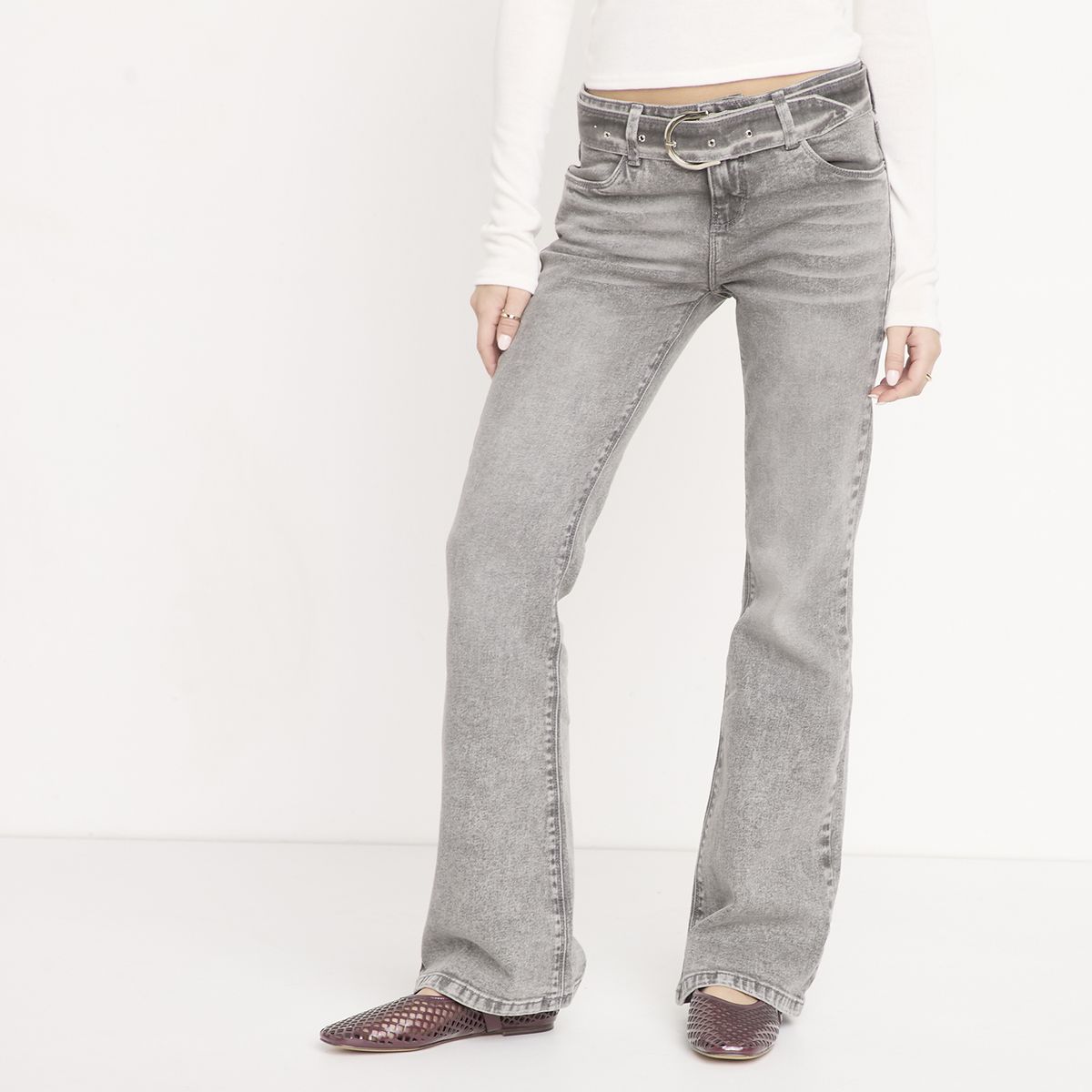 SYBILLA - Jeans Flare Mujer Sybilla