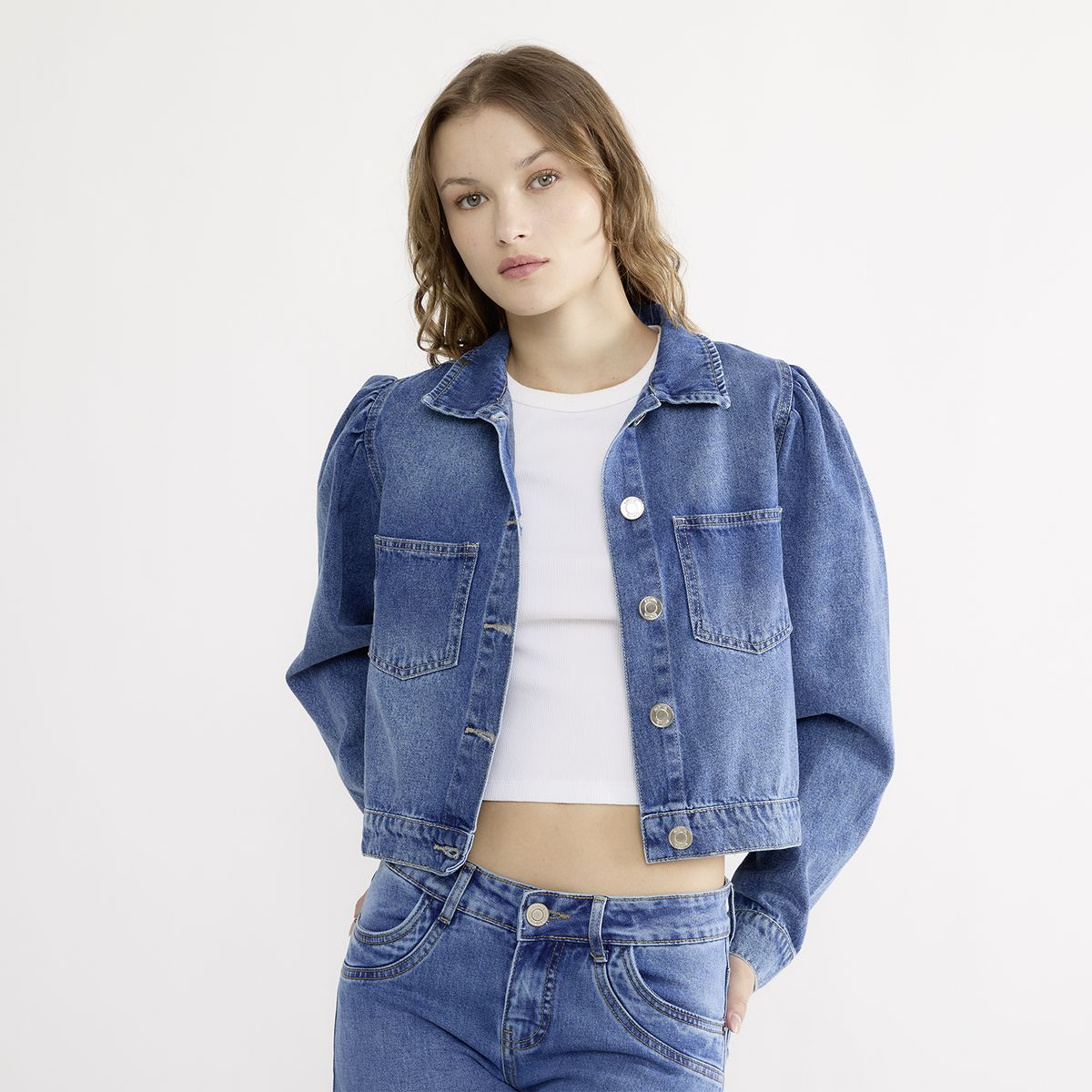 SYBILLA - Chaqueta Mujer Algodón Sybilla