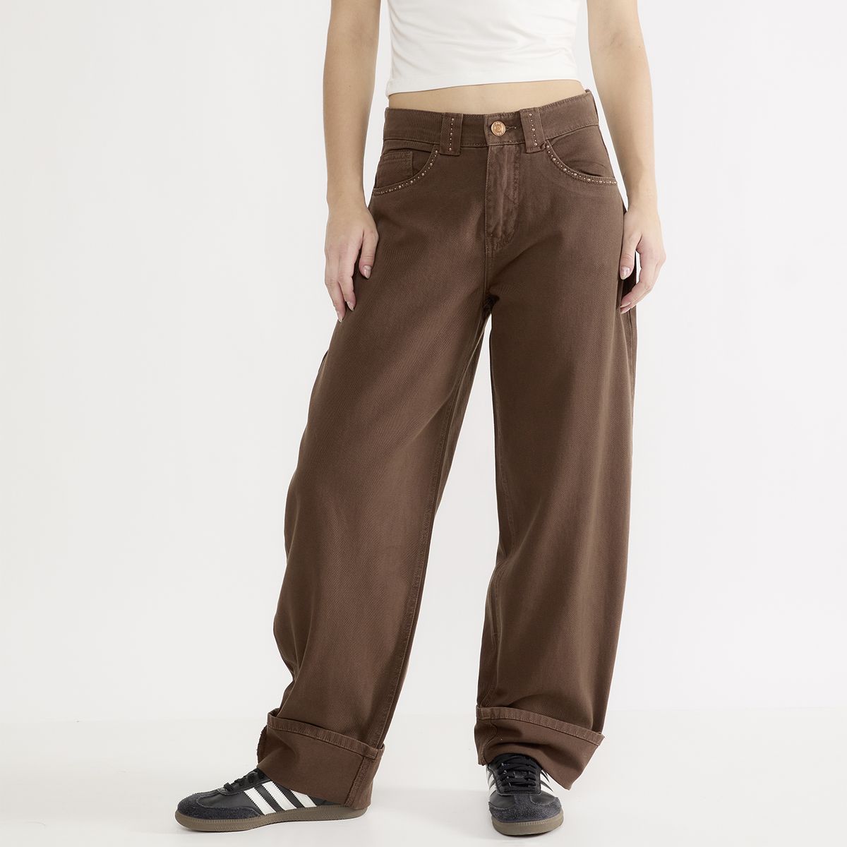 SYBILLA - Jeans Balloon Mujer Sybilla