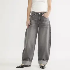 SYBILLA - Jeans Balloon Mujer