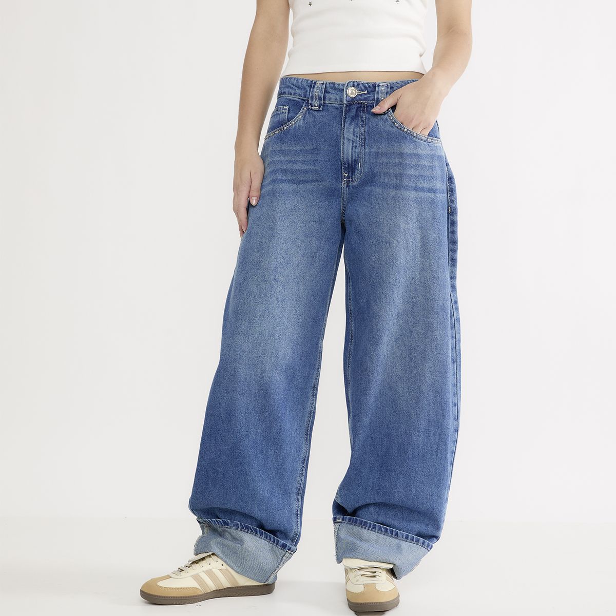 SYBILLA - Jeans Balloon Mujer Sybilla