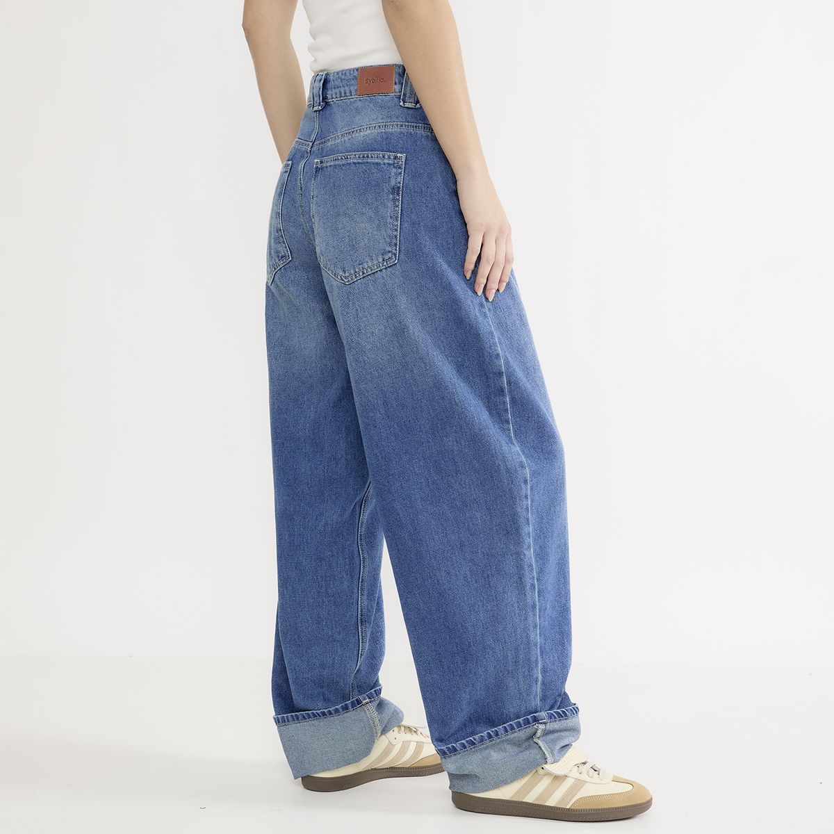 SYBILLA - Jeans Balloon Mujer Sybilla