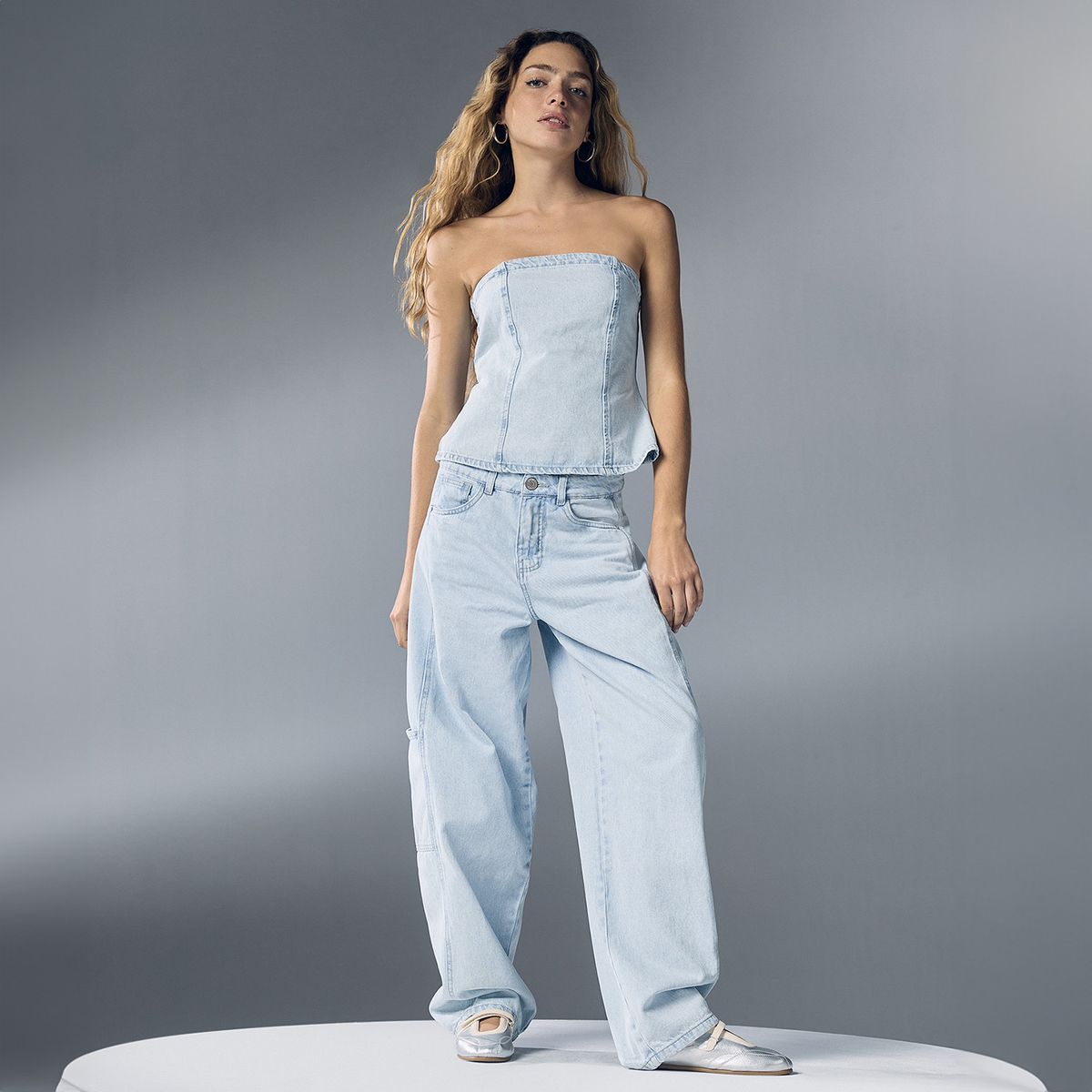 SYBILLA - Jeans Balloon Mujer Sybilla