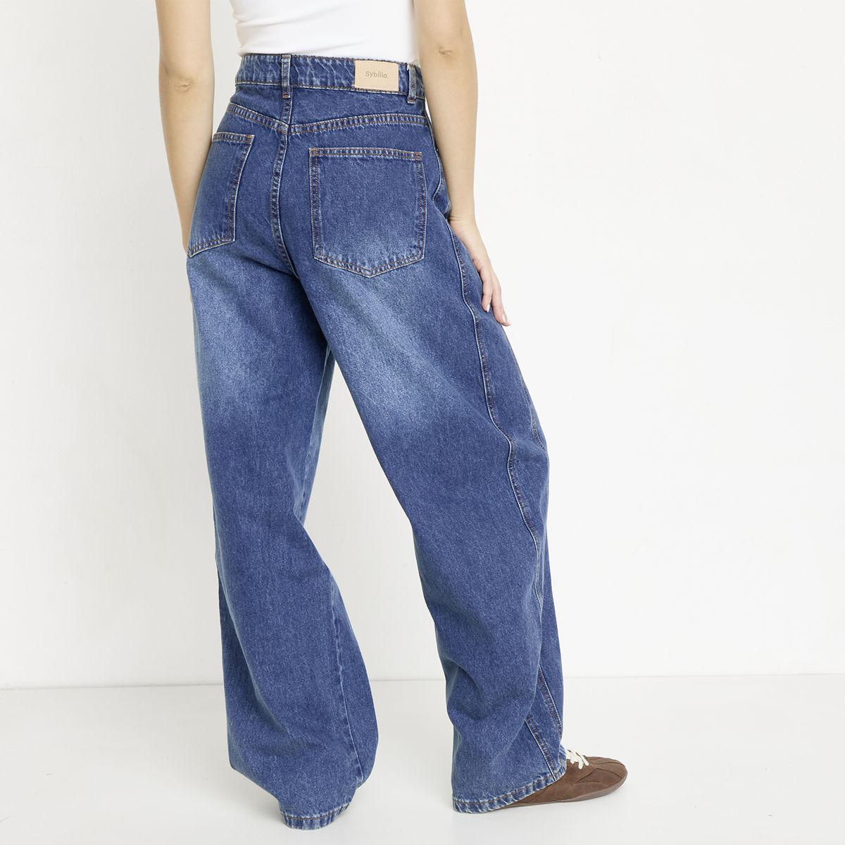 SYBILLA - Jeans Balloon Mujer Sybilla