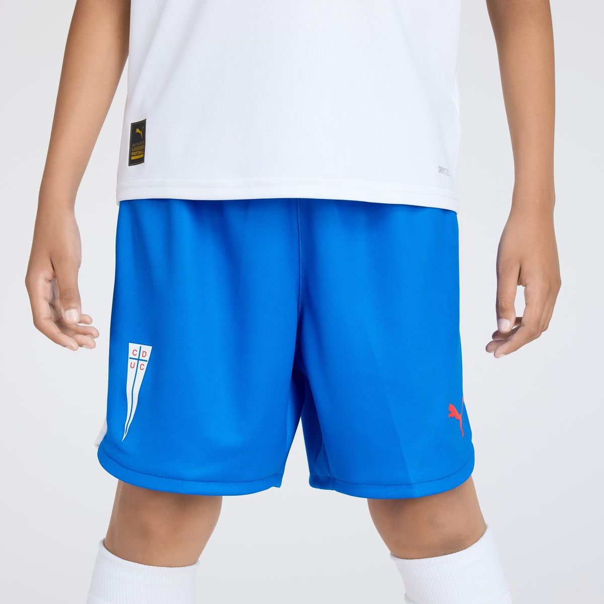 PUMA - Short Fútbol Cassic Fit Tiro Medio Niño Puma