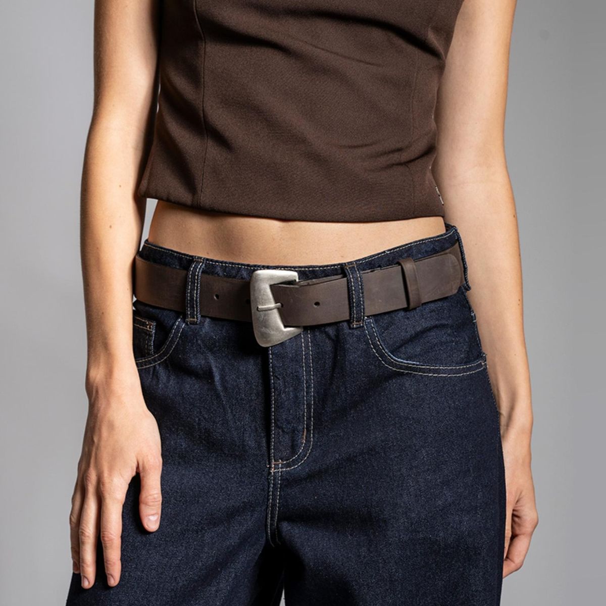 LOLITA LPK - Jeans Wide Leg Tiro Alto Josefa Azul R Mujer Lolita LPK
