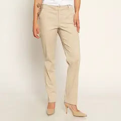 WADOS - Pantalón Slim Fit Tiro Alto Mujer