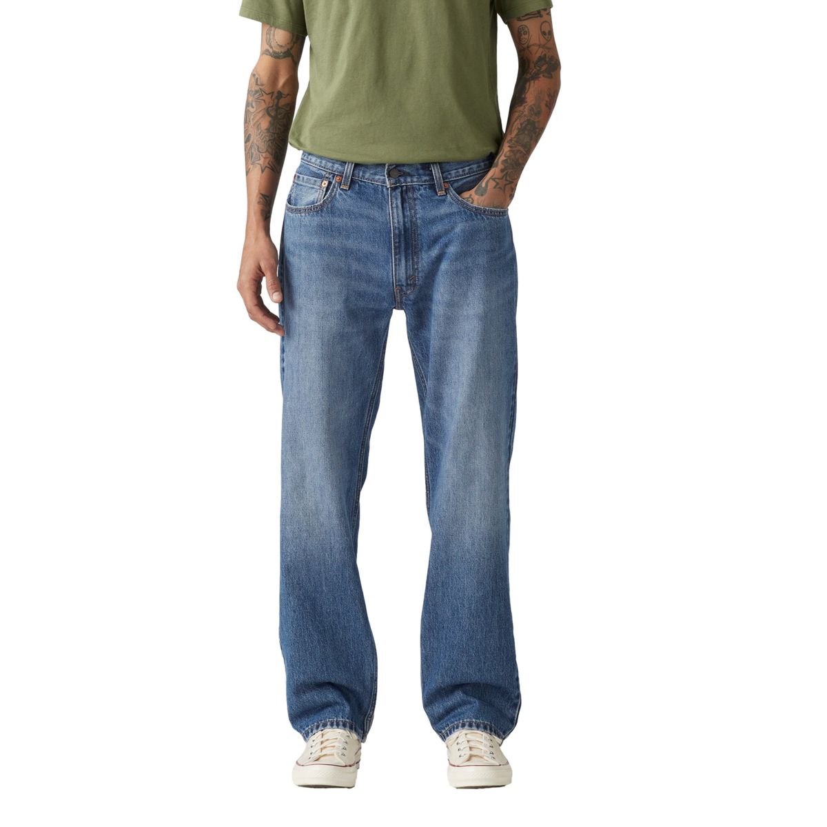 LEVIS - Jeans Hombre 555 Relaxed Fit Azul Levis