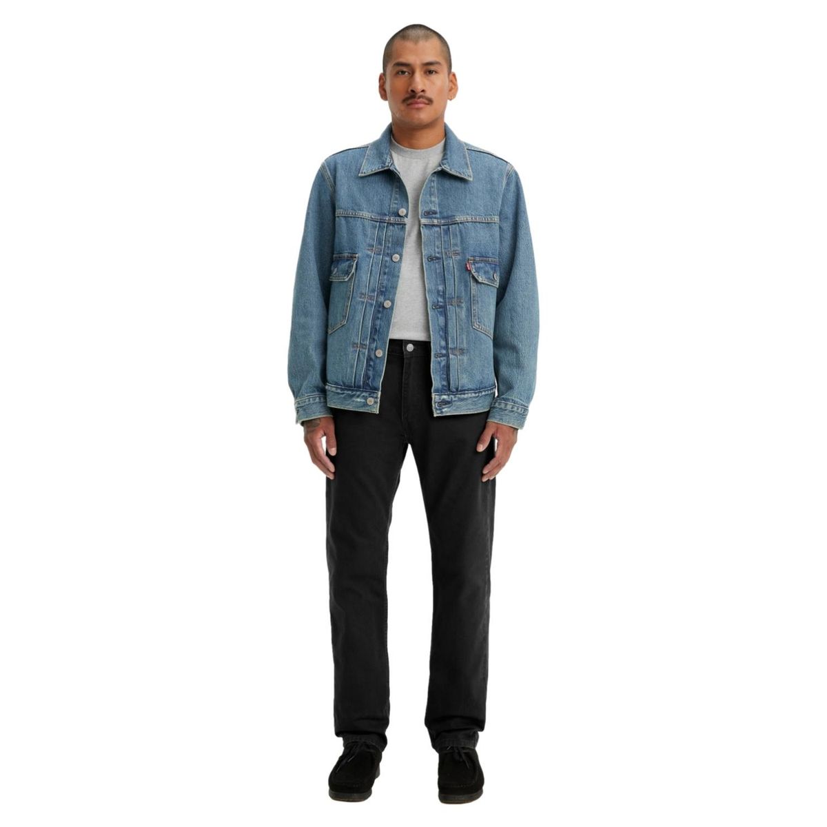 LEVIS - Jeans Hombre 505 Regular Fit Negro Levis