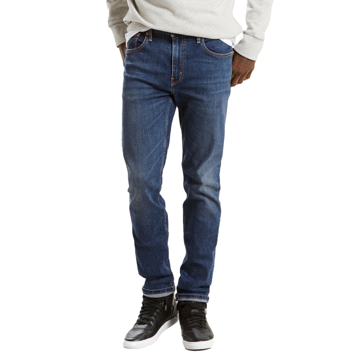 LEVIS - Jeans Hombre 502 Taper Fit Azul Levis