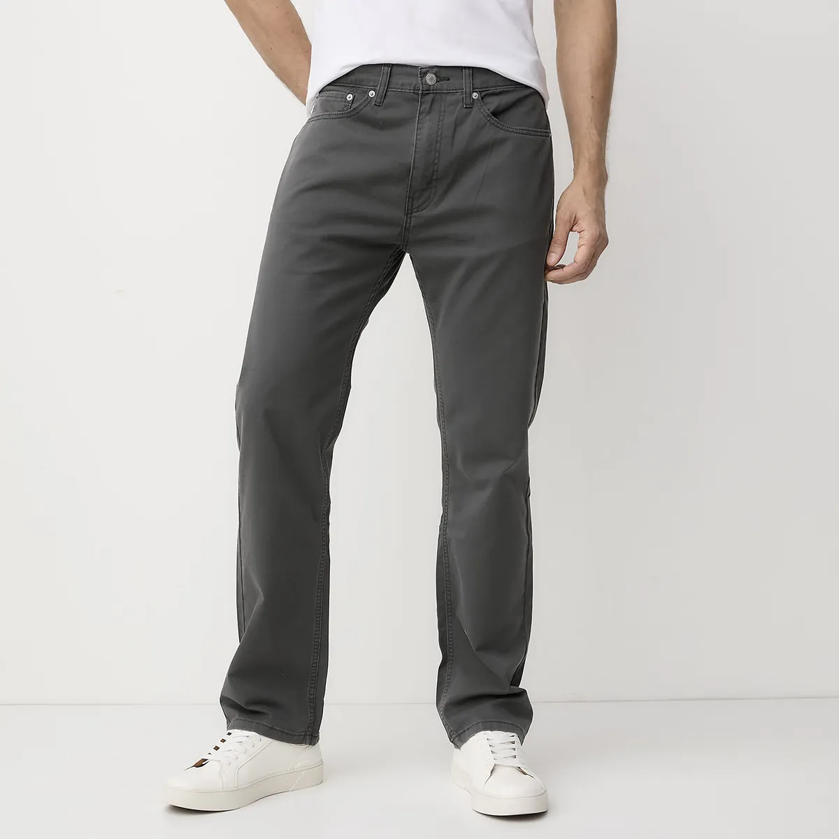 LEVIS - Pantalón Hombre 505  Fit Gris Levis