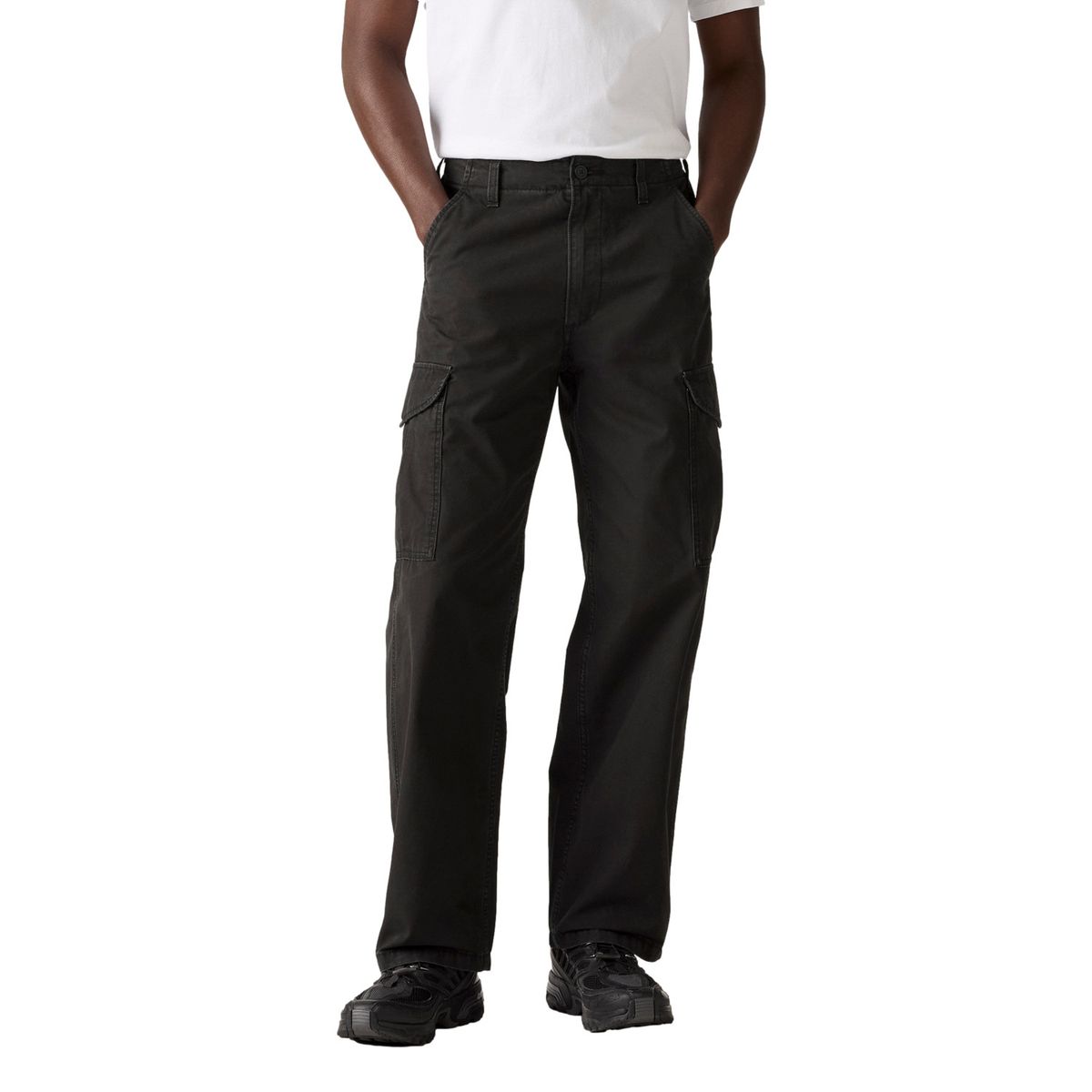 LEVIS - Jeans Hombre Cargo Baggy Negro Levis
