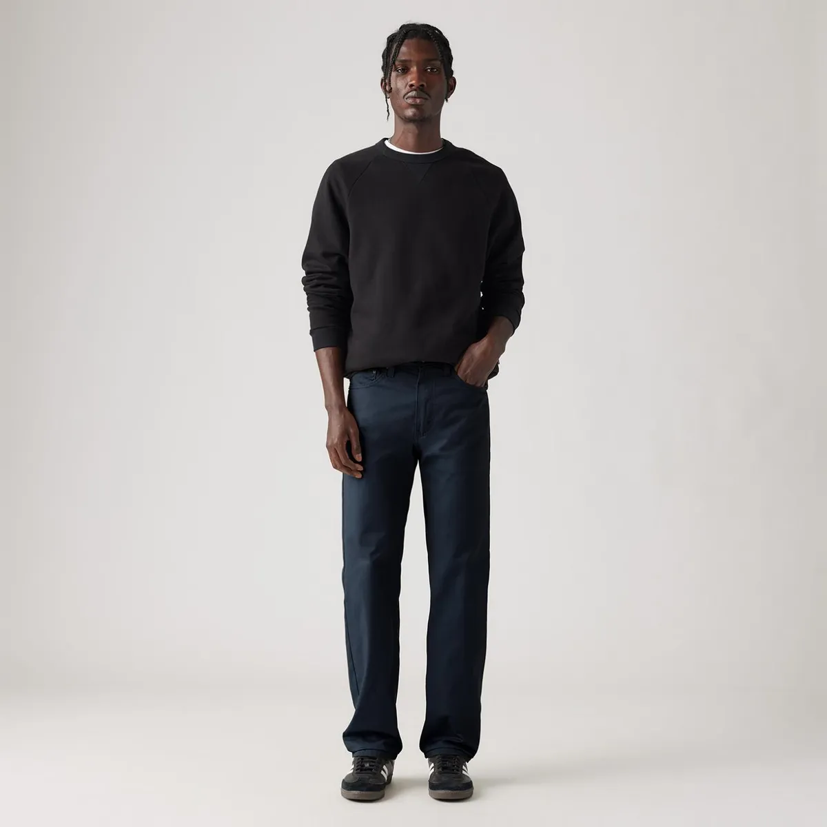 LEVIS - Pantalón Hombre 505  Fit Azul Marino Levis