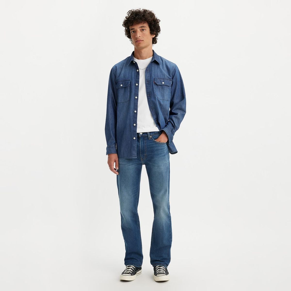 LEVIS - Jeans Hombre 505 Regular Fit Azul levis