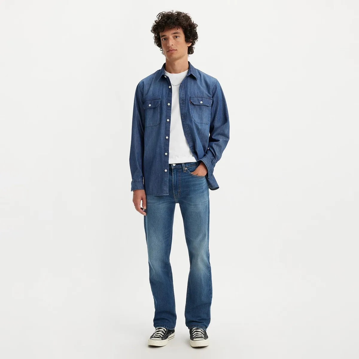 LEVIS - Jeans Hombre 505  Fit Azul levis