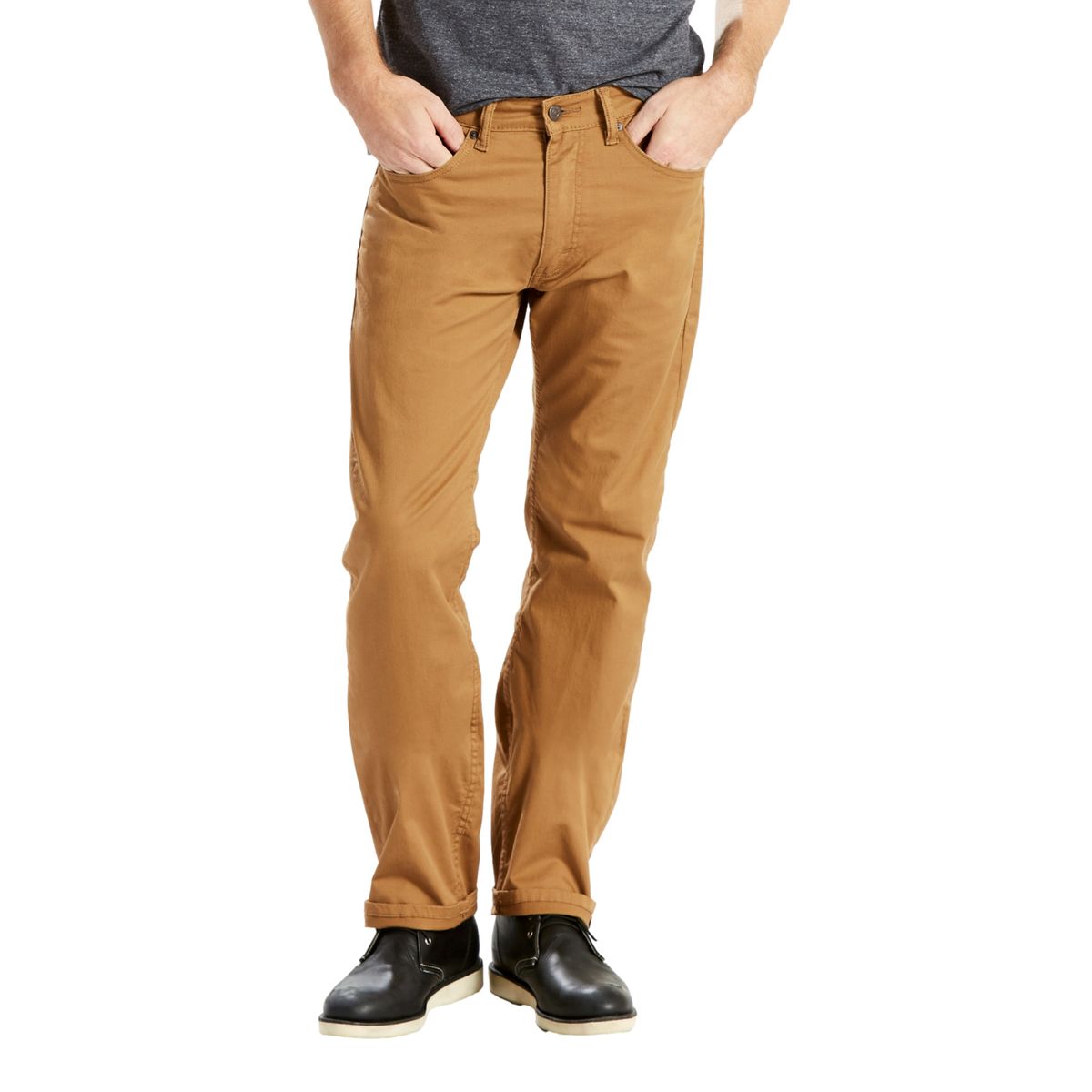 LEVIS - Pantalón Hombre 505 Regular Fit Khaki Levis