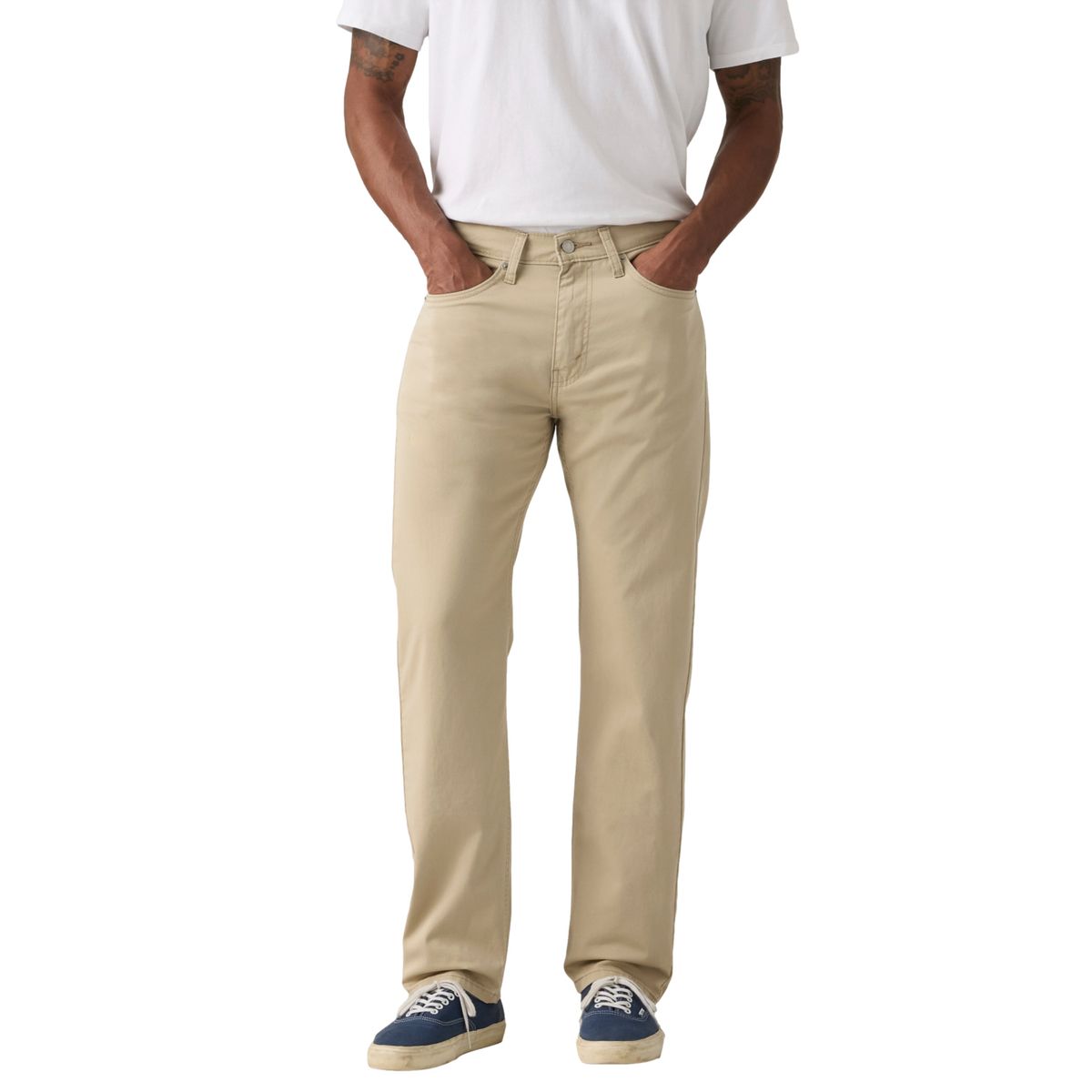 LEVIS - Pantalón Hombre 505 Regular Fit Khaki Levis