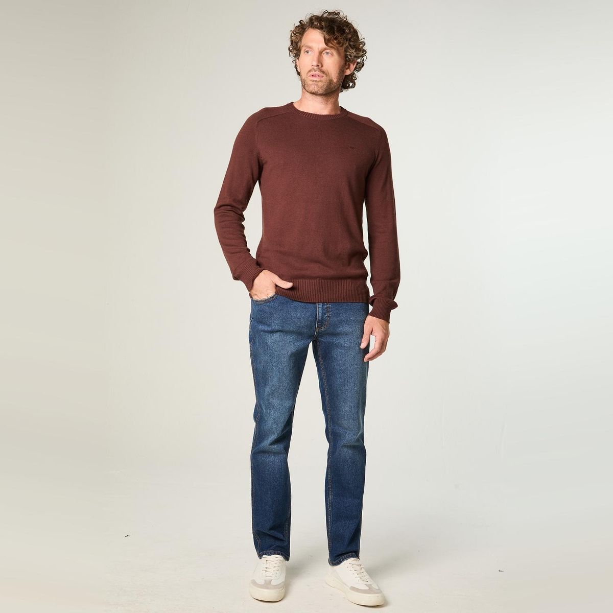 WRANGLER - Jeans Fit Tiro Alto Hombre Wrangler
