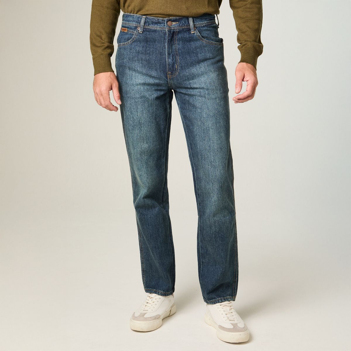 WRANGLER - Jeans Fit Tiro Alto Hombre Wrangler