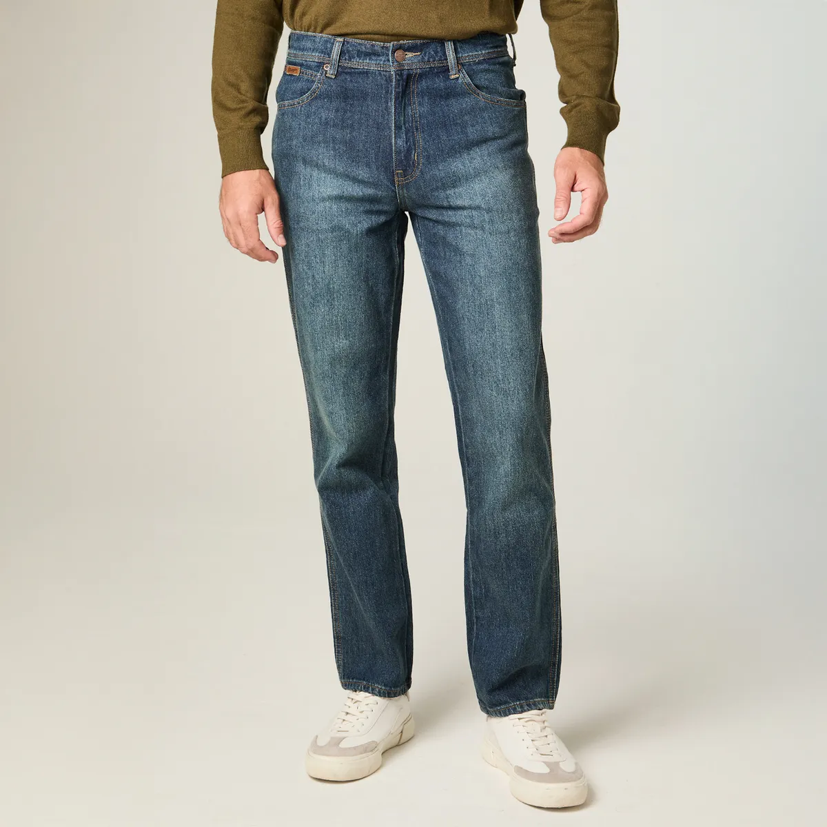 WRANGLER - Jeans Fit Tiro Alto Hombre Wrangler