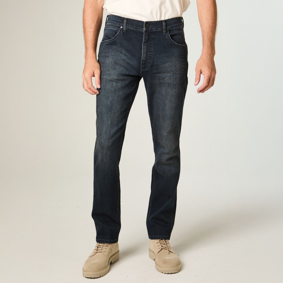 WRANGLER - Jeans Fit Tiro Alto Hombre Wrangler